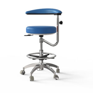 Comfortek® X1 Assistant’s Stool, Sewn - Cobalt Blue