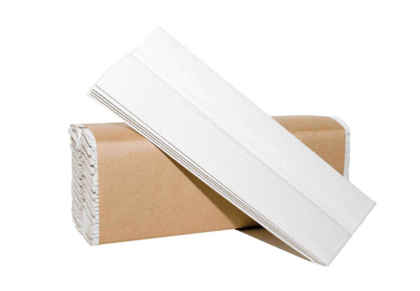 C-Fold Towels White Recycled 1-Ply 2400/cs. - MARK3®