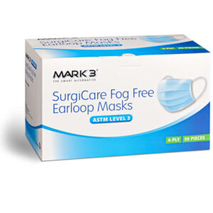 SurgiCare Earloop Face Masks ASTM Level 1 50/bx Lavender - MARK3