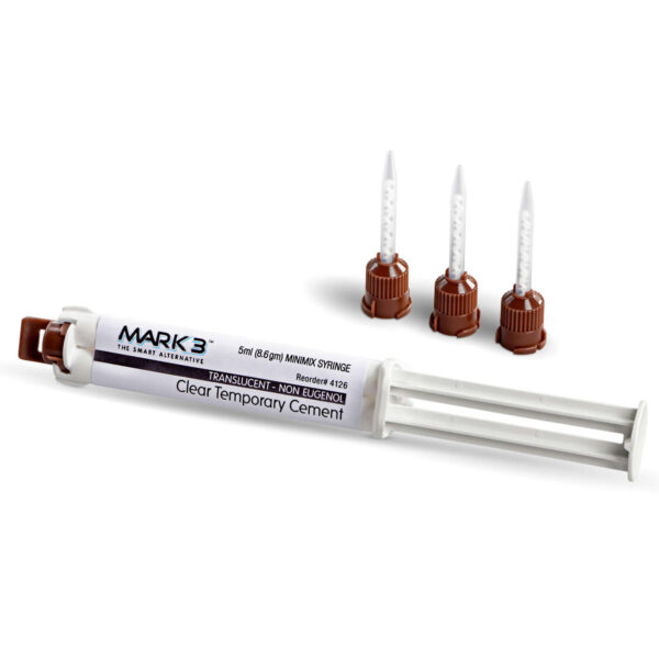 Temporary Cement Translucent NE Automix Syringe 5ml - MARK3