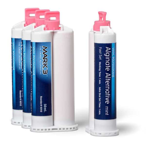 Alginate Alternative Fast Set 50ml. Cartridges 4/pk. - MARK3®