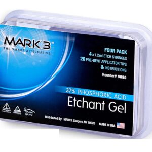 Etch Gel 37% Phosphoric Acid 4/pk 1.2ml syringes - MARK3