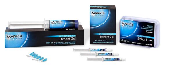 Etch Gel 37% Phosphoric Acid 4/pk 1.2ml syringes - MARK3 - Image 2
