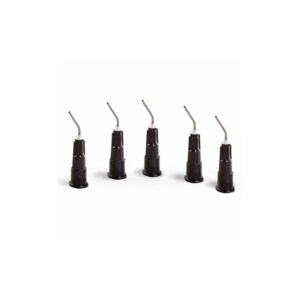 Pre-Bent Needle Tips - 19 Gauge Black 100/Pk - MARK3