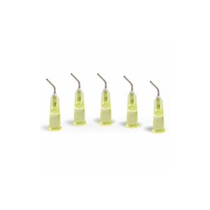 Pre-Bent Needle Tips - 20 Gauge Yellow 100/Pk - MARK3