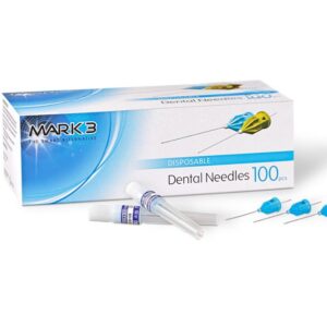 Dental Needles - 27gauge Short Plastic Needles 100/bx