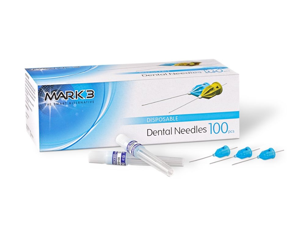 Dental Needles - 27gauge Short Plastic Needles 100/bx