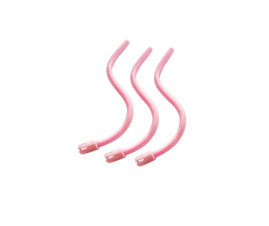 Disposable Saliva Ejectors 100/pk Pink - MARK3
