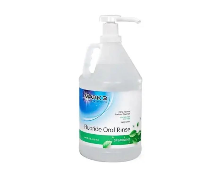 MARK3 2% Neutral Fluoride Oral Rinse 64oz Spearmint
