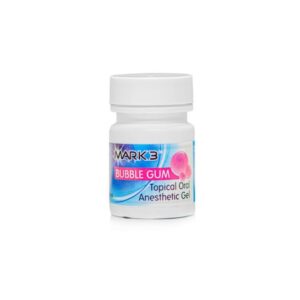 MARK3 Topical Anesthetic Gel 1oz Jar Bubble Gum