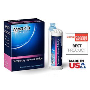 MARK3 Temporary Crown and Bridge Material 50ml 10:1 Cartridge Shade B1