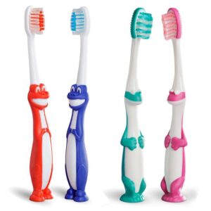 Premium Child Toothbrushes 27T Extra Soft w/Suction Cup 72/cs - MARK3
