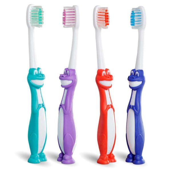 Premium Child Toothbrushes 27T Extra Soft w/Suction Cup 72/cs - MARK3 - Image 2