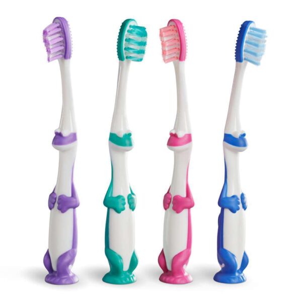 Premium Child Toothbrushes 27T Extra Soft w/Suction Cup 72/cs - MARK3 - Image 3