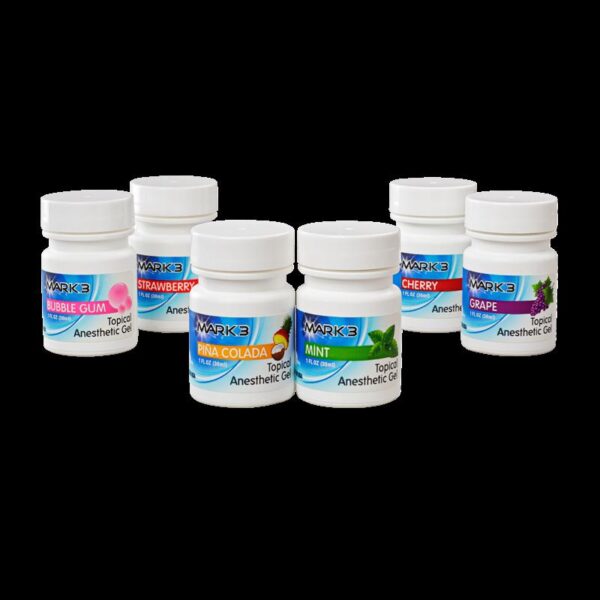 MARK3 Topical Anesthetic Gel 1oz Jar Grape - Image 2