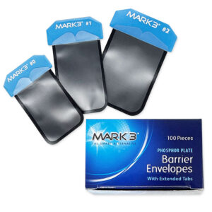 PSP Phosphor Plate Barrier Envelopes 100/pk Size 0 - MARK3