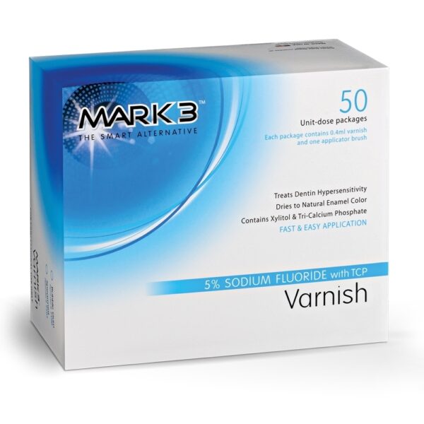 MARK3 Varnish 5% Sodium Fluoride w/ TCP 50/bx - Spearmint - Image 3