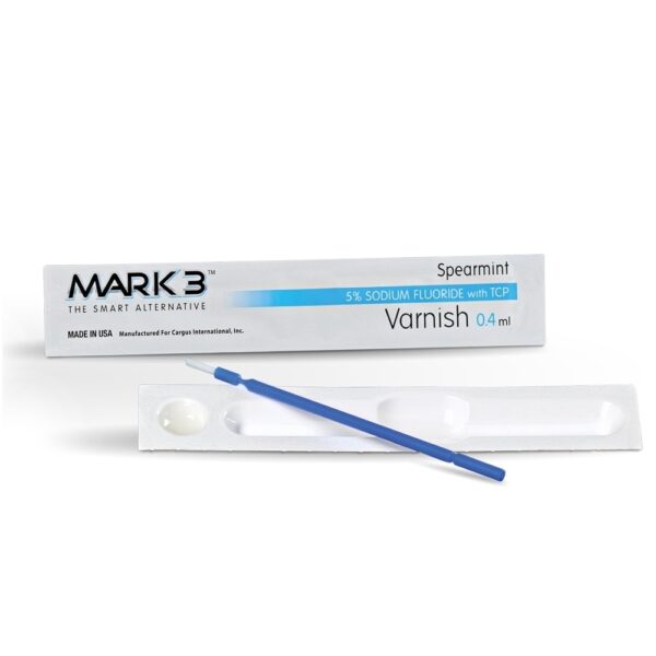 MARK3 Varnish 5% Sodium Fluoride w/ TCP 50/bx - Spearmint - Image 4