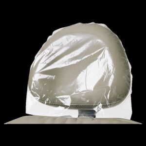 Headrest Covers Plastic Regular 9.5x11 250/bx - MARK3
