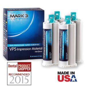 VPS Impression Material 4/pk Medium Body Fast Set - MARK3