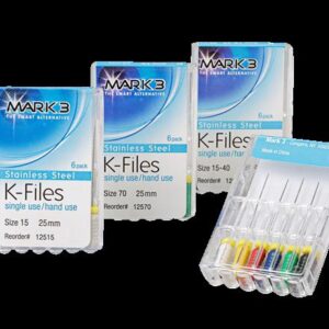 K-files 21mm #10 6/pk - MARK3
