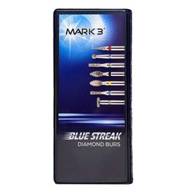 Blue Streak Diamond Bur Sample Wallet 132/pk - MARK3